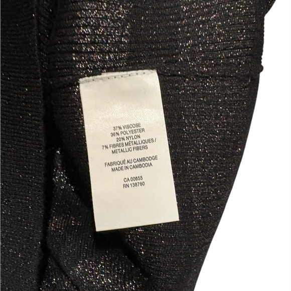 NWOT, Reitmans, Classic Black & Gray Striped Crewneck Sweater, XL - Picture 7 of 8